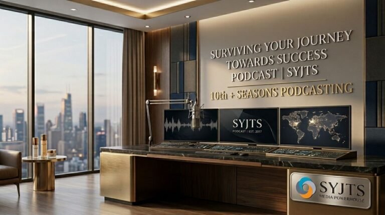 SYJTS Podcast Studio Surviving Your Journey Towards Success Podcast